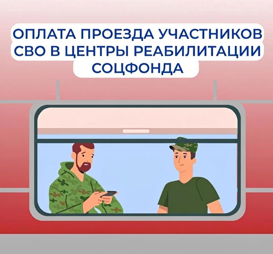 Отделение СФР по Хакасии обеспечивает участников СВО билетами на проезд в центры реабилитации Соцфонда