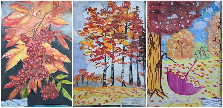 В МФЦ п. Копьёво открылась выставка изобразительного искусства «Яркая осень»