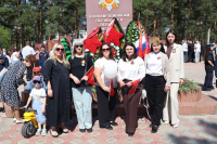 Участие МФЦ Хакасии в торжествах, посвящённых 81‑й годовщине Победы в Великой Отечественной войне