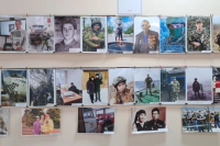 Фотовыставка «Мой защитник Отечества» открылась в посёлке Копьево